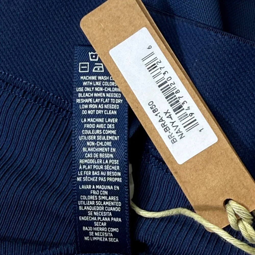 SKIMS Soft Lounge‎ Bralette Team USA Navy 4X - Picture 8 of 9